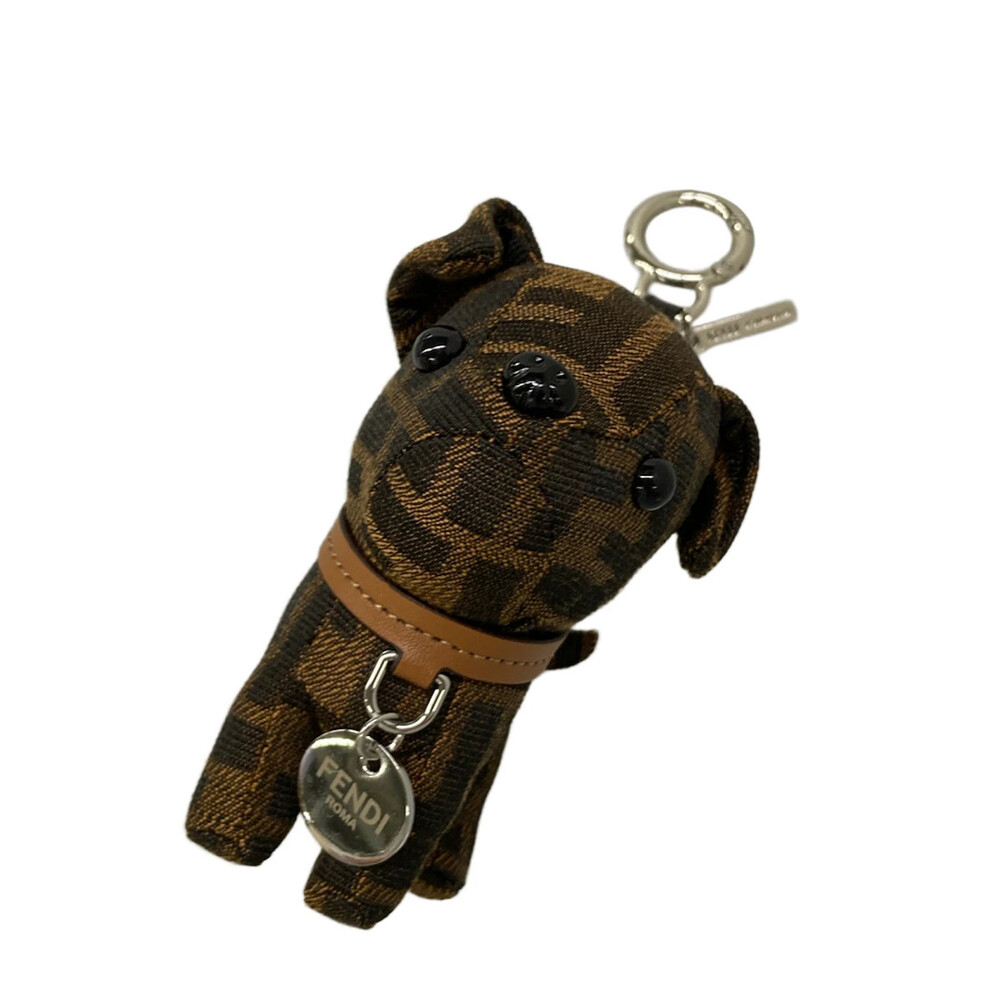Fendi Ito Brown Black Silver Nylon #330350F83B